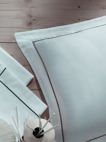 Наволочки Contrast Percale Suite Белый/дым (white-vapour)